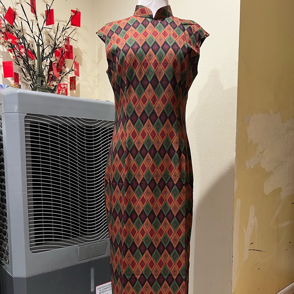 XL cheongsam ，Qipao dress /chinese traditional dress  #10